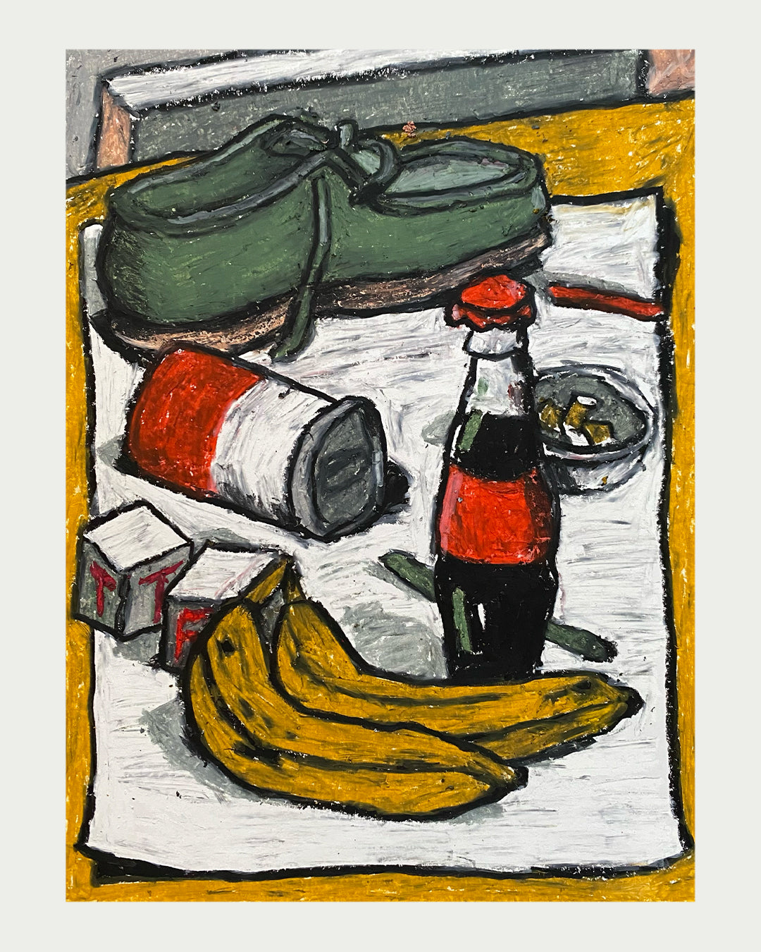 Green Clarks Wallabies