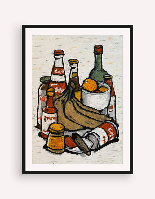 A Palo santo stick and six bananas